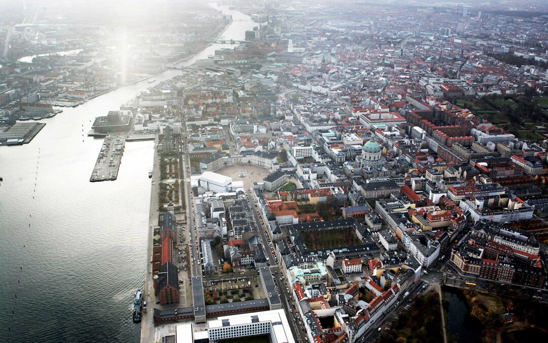 København set med drone