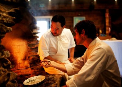 Chefs, David Chang and Daniel Petterson